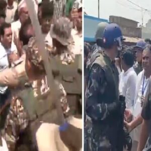 “জওয়ানদের সামনেই হাতাহাতি-বিক্ষোভ”-  হুমায়ুন পৌঁছতেই নওদায় ধুন্ধুমার রণক্ষেত্র!