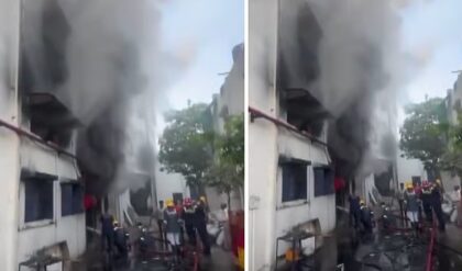 “আগুনের শিখায় ভস্মীভূত কারখানা!”-রবিবাসরীয় সকালে আতঙ্ক, ঘটনাস্থলে দমকল