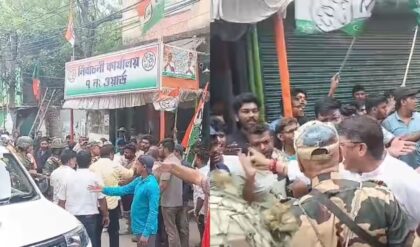 “‘জয় বাংলা’ বনাম ‘জয় শ্রী রাম’!”-স্লোগান যুদ্ধে রণক্ষেত্র উত্তর হাওড়া, নামল কেন্দ্রীয় বাহিনী