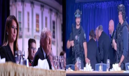 ট্রাম্পের বিশেষ ডিনার অনুষ্ঠানে চলল গুলি, টেবিলের তলায় লুকোলেন অতিথিরা!