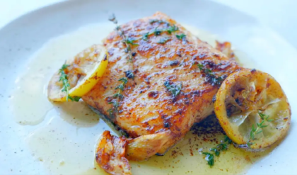 রেস্তোরাঁর স্বাদে ‘ফিশ উইথ লেমন বাটার সস’! খুব সহজেই বানান এই রাজকীয় ডিশ