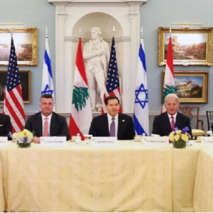 ৭৭ বছরের বরফ গলল আমেরিকায়! রুবিওর মধ্যস্থতায় মুখোমুখি বৈঠকে ইসরায়েল-লেবানন ৭৭ বছরের বরফ গলল আমেরিকায়! রুবিওর মধ্যস্থতায় মুখোমুখি বৈঠকে ইসরায়েল-লেবানন