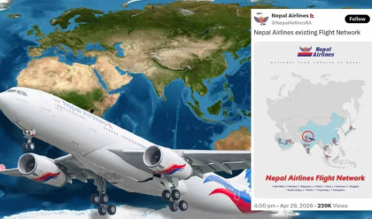 ভারতের মানচিত্র বিকৃতি! জম্মু-কাশ্মীরকে পাকিস্তানের অংশ দেখাল নেপাল এয়ারলাইন্স, তোলপাড় সোশ্যাল মিডিয়া