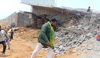 ৫০ কোটির প্রজেক্টে তাসের ঘরের মতো ধস! হাতি বাঁচাতে গিয়ে মাঝরাস্তায় বড় বিপর্যয় ঝাড়গ্রামে