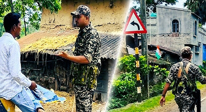 গলসিতে লাঠিচার্জ কেন্দ্রীয় বাহিনীর! উত্তপ্ত বুথ, জখম একাধিক—দ্বিতীয় দফার ভোটে রণক্ষেত্র পূর্ব বর্ধমান!