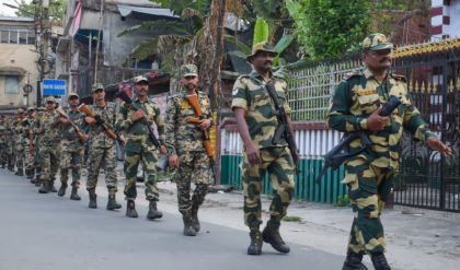 বঙ্গে আরও ১৫০ কোম্পানি কেন্দ্রীয় বাহিনী! মমতার পুলিশের ডানা ছাঁটতে নজিরবিহীন কড়া কমিশন