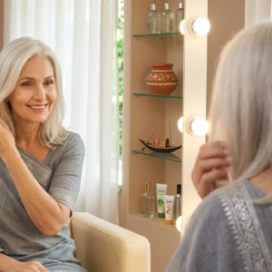 বয়সের ছাপ না কি আভিজাত্যের চিহ্ন? সাদা চুলেই লুকিয়ে আপনার আসল ব্যক্তিত্ব ও আত্মবিশ্বাস! বয়সের ছাপ না কি আভিজাত্যের চিহ্ন? সাদা চুলেই লুকিয়ে আপনার আসল ব্যক্তিত্ব ও আত্মবিশ্বাস!