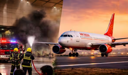 মুম্বই বিমানবন্দরে আগুনের আতঙ্ক! ঘন কালো ধোঁয়ায় ঢাকল টার্মিনাল ১, ব্যাহত কি বিমান পরিষেবা? মুম্বই বিমানবন্দরে আগুনের আতঙ্ক! ঘন কালো ধোঁয়ায় ঢাকল টার্মিনাল ১, ব্যাহত কি বিমান পরিষেবা?