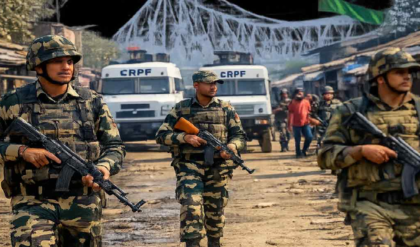 ভোটের আগে কাঁপছে বাংলা! শুরু হল ‘অপারেশন অ্যাডভান্স অল আউট’, পাড়ায় পাড়ায় ধেয়ে আসছে কেন্দ্রীয় বাহিনী