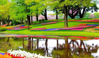 পৃথিবীর স্বর্গ কি এখানেই? বিশ্বের সবচেয়ে সুন্দর ফুলের বাগানে না গেলে জীবনই বৃথা!