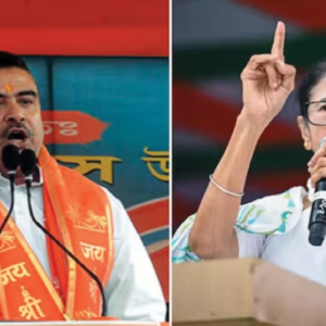 ‘নন্দীগ্রামে আসার সাহস নেই পিসিমণির!’ প্রথম দফার ৫ দিন আগে হাইভোল্টেজ মেজাজে শুভেন্দু