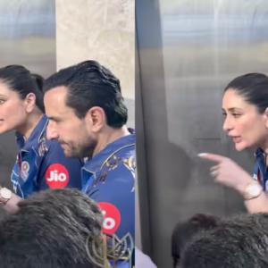 আইপিএল দেখতে গিয়ে চরম অস্বস্তিতে বেবো! তৈমুর-জেহকে নিয়ে লিফটের সামনে কী ঘটল?