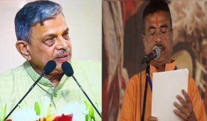 তৃণমূল থেকে এসে মুখ্যমন্ত্রী, সঙ্ঘের কাছে শুভেন্দু কি ‘জামাই’? বিস্ফোরক জবাব হোসবলের!