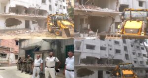 বেলেঘাটা, কসবা ও তিলজলায় বুলডোজার, অবৈধ নির্মাণের বিরুদ্ধে পুরসভার সাঁড়াশি অভিযান