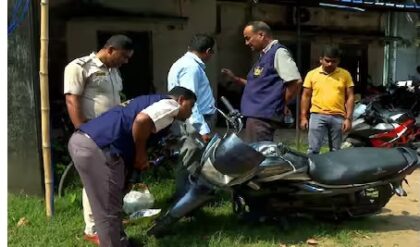 অপারেশন ‘চন্দ্রনাথ’! উদ্ধার হলো খুনিদের বাইক, নম্বর প্লেট নিয়ে পুলিশের দাবিতে তোলপাড় রাজ্য রাজনীতি