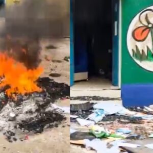 TMC-অফিস ভস্মীভূত, আসানসোলে ধুন্ধুমার! ২০০ জনকে তুলে নিয়ে গেল পুলিশ