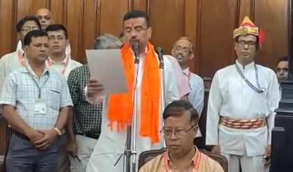 “প্রথমে শুভেন্দু, তারপর দিলীপ-নিশীথ!”-১৫৬ বিধায়কের শপথ ঘিরে সরগরম বিধানসভা