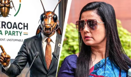 ‘ফ্যাসিজম চলছে!’-‘ককরোচ জনতা পার্টি’র এক্স হ্যান্ডল ব্লক হতেই ফুঁসে উঠলেন মহুয়া মৈত্র। ‘ফ্যাসিজম চলছে!’-‘ককরোচ জনতা পার্টি’র এক্স হ্যান্ডল ব্লক হতেই ফুঁসে উঠলেন মহুয়া মৈত্র।