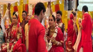 স্বস্তিকার ‘নববধূর’ সাজ ঘিরে তুঙ্গে জল্পনা, কী জানালেন অভিনেত্রী?