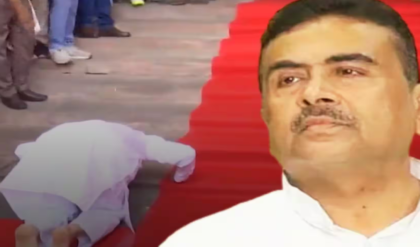 ২০২৪ নয়, যেন ২০১৪-র প্রতিচ্ছবি! বিধানসভার সিঁড়িতে মাথা ঠেকিয়ে শুভেন্দুর প্রণাম, কেন উত্তাল সোশ্যাল মিডিয়া?