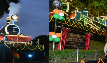 রেলপ্রেমীদের জন্য সুখবর, মালিগাঁওয়ে প্রদর্শনীতে ফিরল ব্রিটিশ আমলের ঐতিহাসিক স্টিম লোকোমোটিভ!