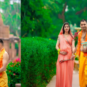 বোল্ড লুকে নয়, রাম-সীতা সেজে মন্দিরে মন্দিরে প্রি-ওয়েডিং! সোশ্যাল মিডিয়ায় ভাইরাল তরুণ প্রজন্মের ‘সনাতনী’ প্রেম বোল্ড লুকে নয়, রাম-সীতা সেজে মন্দিরে মন্দিরে প্রি-ওয়েডিং! সোশ্যাল মিডিয়ায় ভাইরাল তরুণ প্রজন্মের ‘সনাতনী’ প্রেম