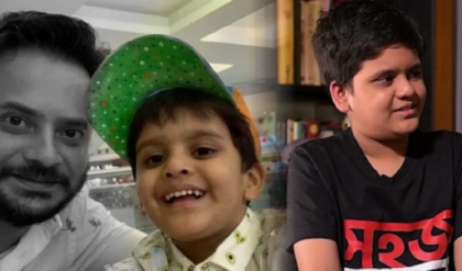 রাহুলের মৃত্যুর দেড় মাস পর প্রথমবার প্রকাশ্যে সহজ, মায়ের সঙ্গে মঞ্চে উঠে যা করল খুদে…?