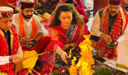 বিয়ের পিঁড়িতে কঙ্গনা? সিঁদুর-মঙ্গলসূত্রে ভাইরাল ছবি দেখে শোরগোল! বিয়ের পিঁড়িতে কঙ্গনা? সিঁদুর-মঙ্গলসূত্রে ভাইরাল ছবি দেখে শোরগোল!