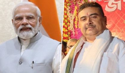 বঙ্গ রাজনীতির নতুন সূর্যোদয়! মোদীর আশীর্বাদ নিয়ে মসনদে শুভেন্দু, রাজভবনে ইতিহাস গড়ল বিজেপি
