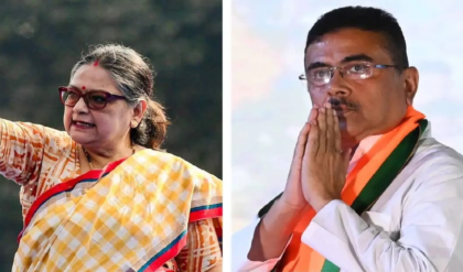 দলবদলের জল্পনার মধ্যেই শুভেন্দুর পাশে কাকলি! প্রশাসনিক বৈঠকে তৃণমূল সাংসদের উপস্থিতি ঘিরে শোরগোল দলবদলের জল্পনার মধ্যেই শুভেন্দুর পাশে কাকলি! প্রশাসনিক বৈঠকে তৃণমূল সাংসদের উপস্থিতি ঘিরে শোরগোল