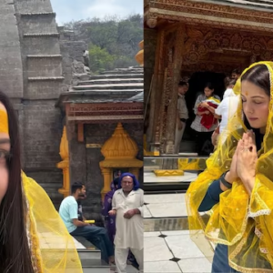 প্রিয়জনদের ফিরে পেতে দেবীর দ্বারে সেলিনা! কান্নায় ভেঙে পড়লেন অভিনেত্রী