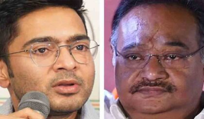 ‘মাঠে থাকুন, বিরোধিতা করুন’, তলব এড়িয়ে অভিষেকের অসুস্থতা নিয়ে বিস্ফোরক শমীক ভট্টাচার্য ‘মাঠে থাকুন, বিরোধিতা করুন’, তলব এড়িয়ে অভিষেকের অসুস্থতা নিয়ে বিস্ফোরক শমীক ভট্টাচার্য