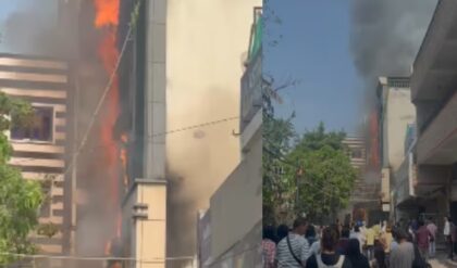 দাউ দাউ করে জ্বলছে দিল্লির রেস্তোরাঁ, অগ্নিকাণ্ডে মৃত অন্তত ২০, উদ্ধারে ব্যস্ত দমকল