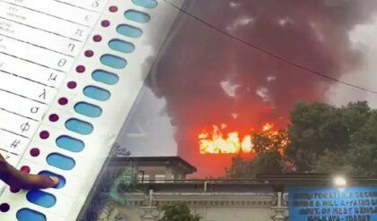 অগ্নিকাণ্ড নাকি অন্তর্ঘাত? কলকাতার সরকারি ভবনে ভস্মীভূত ৪০০০ ইভিএম, তোলপাড় রাজ্য রাজনীতি অগ্নিকাণ্ড নাকি অন্তর্ঘাত? কলকাতার সরকারি ভবনে ভস্মীভূত ৪০০০ ইভিএম, তোলপাড় রাজ্য রাজনীতি