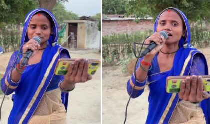 সোশ্যাল মিডিয়ায় ঝড় তোলা ‘দেশি ভাবি’: অঞ্জুর জাদুকরী কণ্ঠে মুগ্ধ নেটপাড়া, ডাক পেলেন বলিউডে! সোশ্যাল মিডিয়ায় ঝড় তোলা ‘দেশি ভাবি’: অঞ্জুর জাদুকরী কণ্ঠে মুগ্ধ নেটপাড়া, ডাক পেলেন বলিউডে!