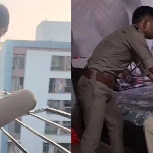সপ্তম তলার বারান্দায় জীবনের ঝুঁকি! বিষক্রিয়ায় আক্রান্ত যুবককে বাঁচাতে ‘দেবদূত’ সুরাট পুলিশ সপ্তম তলার বারান্দায় জীবনের ঝুঁকি! বিষক্রিয়ায় আক্রান্ত যুবককে বাঁচাতে ‘দেবদূত’ সুরাট পুলিশ