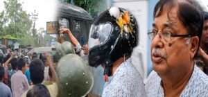 আবাস দুর্নীতির জেরে ধুন্ধুমার দিনহাটা: উদয়ন গুহর গাড়ি লক্ষ্য করে চলল ডিম-জুতো!