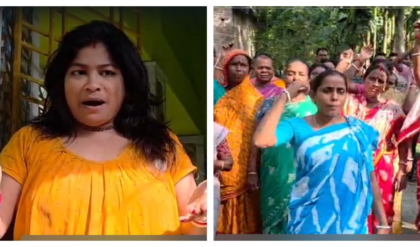 আবাস যোজনার কাটমানি নিয়ে উত্তাল গ্রাম! ‘জয় শ্রীরাম’ ধ্বনি তুলে তৃণমূল পঞ্চায়েত সদস্যের বাড়ি ঘেরাও গ্রামবাসীদের