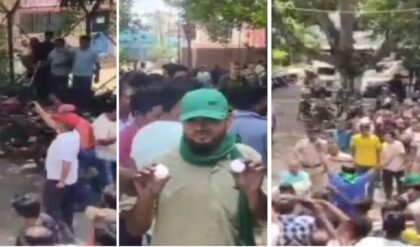 TMC-নেতাদের ‘ডিম থেরাপি’! বালি মাফিয়াকে ঘিরে জনরোষের চরম বহিঃপ্রকাশ জনতার