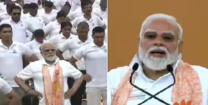 রেড রোডে মোদীর যোগাভ্যাস! কলকাতার আতিথেয়তায় মুগ্ধ প্রধানমন্ত্রী, দিলেন বিশেষ বার্তা