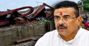 তারাতলা ট্র্যাজেডি: মৃতদের পরিবারকে ১০ লক্ষ টাকা সাহায্যের ঘোষণা মুখ্যমন্ত্রী শুভেন্দুর