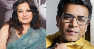 মুনমুনের চুমু রুদ্রনীলের গালে! প্রিমিয়ারে এমন কাণ্ড দেখে অবাক টলিপাড়া, ভাইরাল ভিডিও