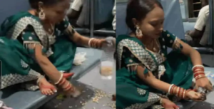 ট্রেনের সিটেই আস্ত ঘর! মহিলার কাণ্ডকারখানা দেখে নেটপাড়ায় তোলপাড়