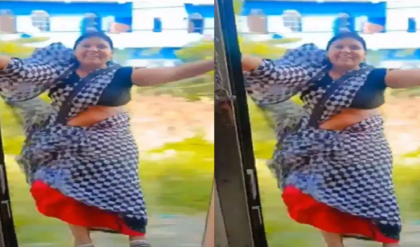 রিল বানাতে গিয়ে জীবনের ঝুঁকি! ট্রেনের দরজায় ভয়ঙ্কর স্ট্যান্ট ভিডিও দেখে ক্ষুব্ধ নেটিজেনরা