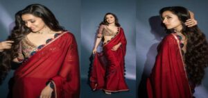 পার্টির জন্য সেরা লুক! গরমে আরাম ও আভিজাত্যের মিশেলে শ্রদ্ধা কাপুরের ৩ শাড়ি স্টাইল