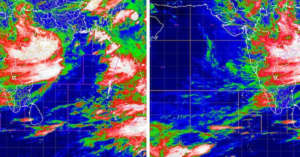জোড়া সাইক্লোনের আতঙ্ক কি সত্যি? ইসরোর স্যাটেলাইট চিত্রে মিলল বর্ষার আসল ও চাঞ্চল্যকর রহস্য!