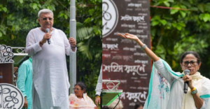 একুশে জুলাইয়ের মঞ্চে তুঙ্গে বিস্ফোরণ! মমতার সামনেই মেজাজ হারিয়ে সভা ছাড়লেন কল্যাণ বন্দ্যোপাধ্যায়