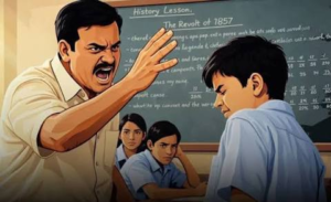 বই আনেনি বলে সজোরে চড়! শিক্ষিকার মারে প্রথম শ্রেণির ছাত্রের দাঁত ভাঙার অভিযোগে উত্তপ্ত উত্তরপ্রদেশ