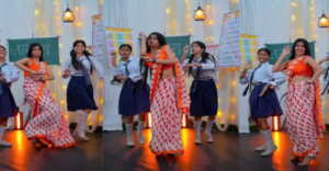 পড়াশোনা নয়, ক্লাসে বাজল বলিউডের গান! শিক্ষিকার নাচের ভিডিওতে মেতে উঠল সোশ্যাল মিডিয়া