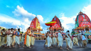 লাখো ভক্তের উলুধ্বনি, চারদিকে জয় জগন্নাথ ধ্বনি! রথের চাকায় ভর করে মাসির বাড়ি চললেন মহাপ্রভু